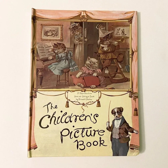 Vintage 1980  The Childrens Picture Book by Ernest Nister Reproduction - Picture 10 of 10